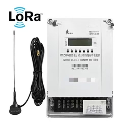 Stable Single / Three Phase Lora Electricity Meter Electric Energy Meter DDZY8528