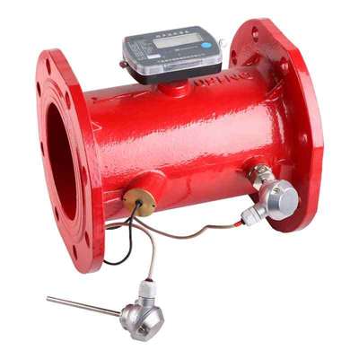 Medidor de calor ultra-sônico de grande diâmetro;medidor de calor fácil de manter, calorímetro para água dura, medidor de calor de longa duração